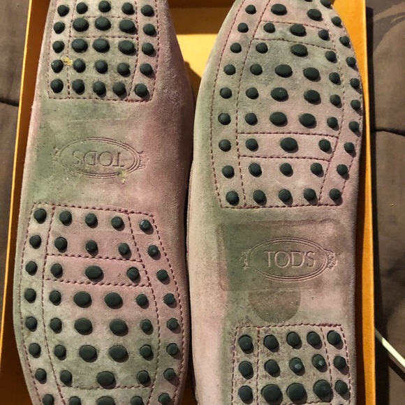 TOD’s Rubber Moccasin with Lamb Fur - Picture 7 of 8